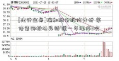 [建行金条]瑞和股份股价分析 装修装饰板块异动 近一年涨停3次  