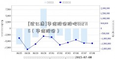 [沈仁康]华信股份股吧832715（华信股份）