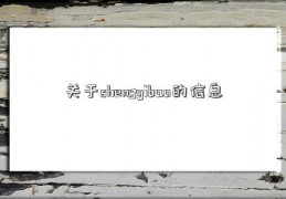 关于shengyibao的信息