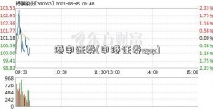 港申证券(申港证券app)